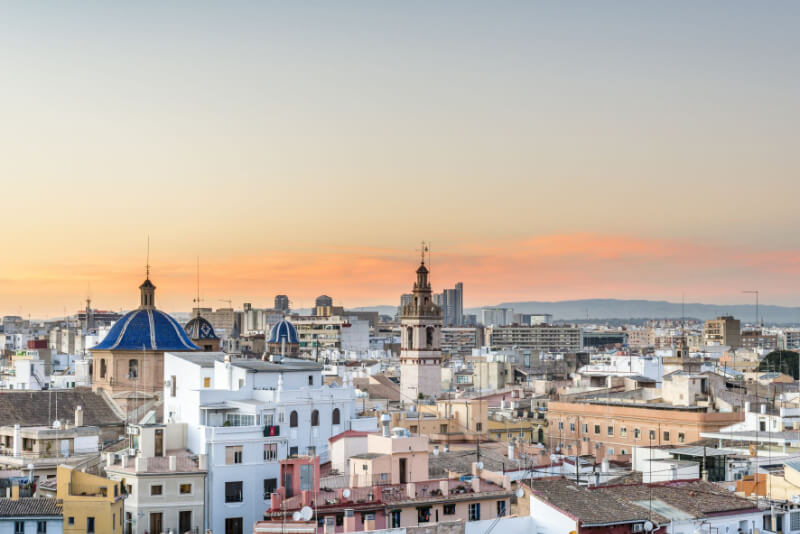 Valencia Skyline - Tips for moving to Valencia